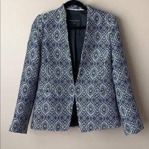 Banana republic black and navy blazer sz 4